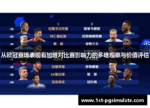 从欧冠赛场表现看加维对比赛影响力的多维观察与价值评估